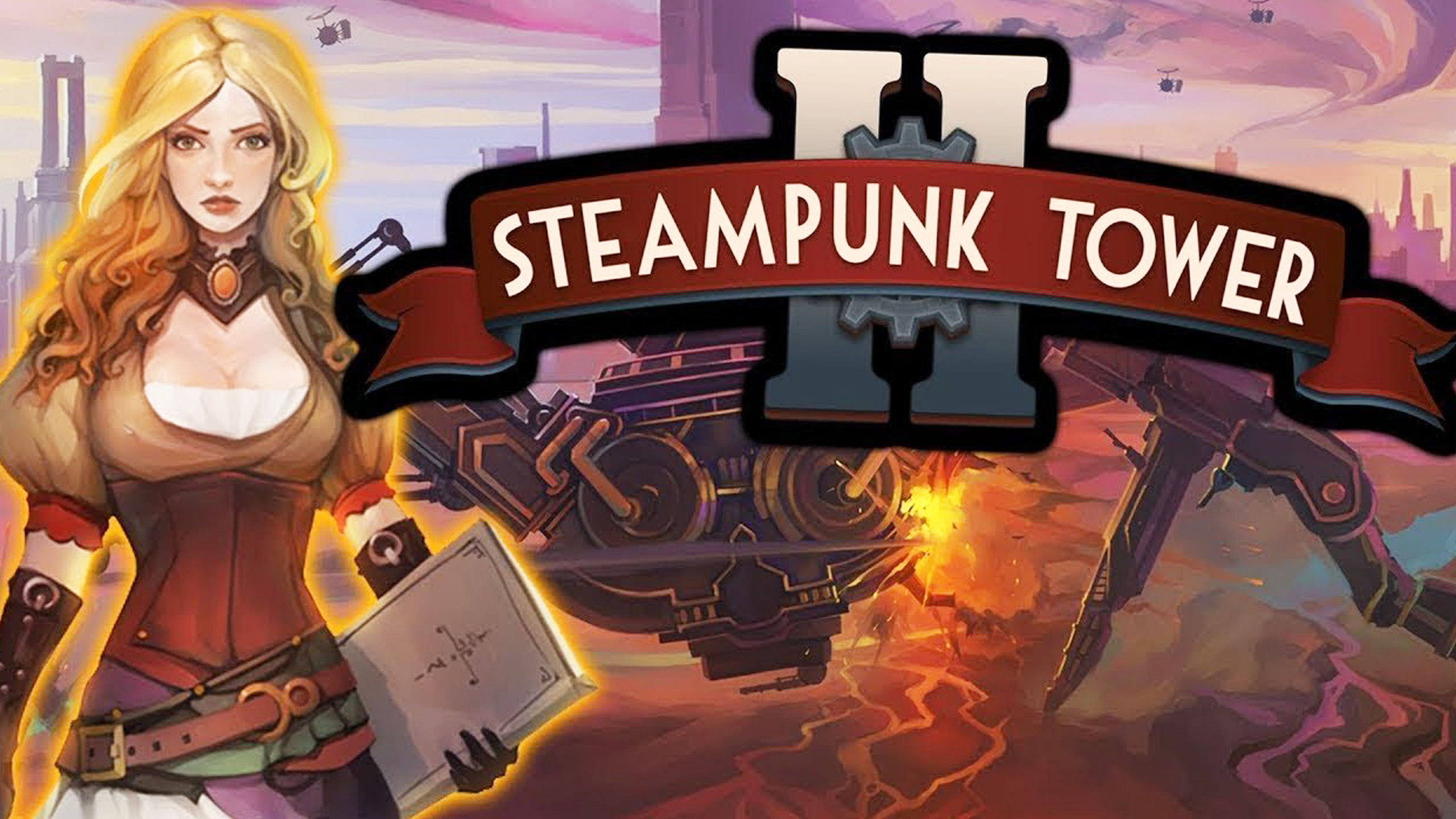 Steampunk Tower 2 #11 ВРАЖИНА КРЕПЧАЕТ ? смотреть онлайн