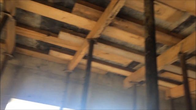 Строительство монолитного частного дома из несъемной опалубки Техноблок часть 4