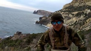 Подъем по западному склону плато Кая-баш