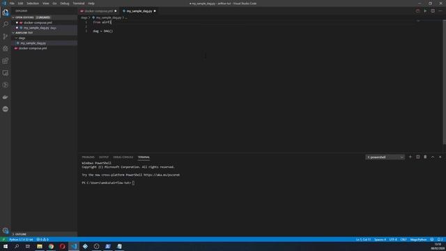[Getting started with Airflow - 2] Core concepts and creating your first DAG with PythonOperator