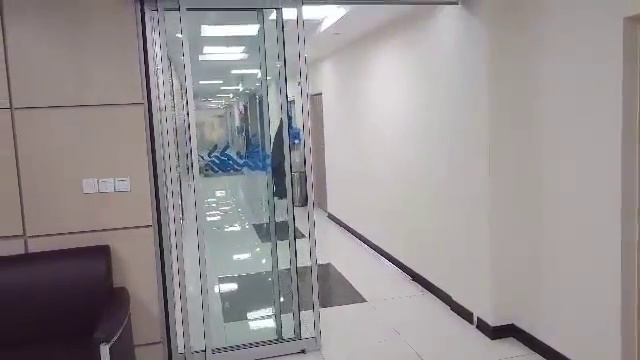 درب شیشه ای اتوماتیک ELESSA مناسب بانکها و مراکز دولتی смотреть онлайн