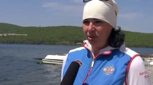 Альбина Лигачева тренер Владимир Кравченко гребец