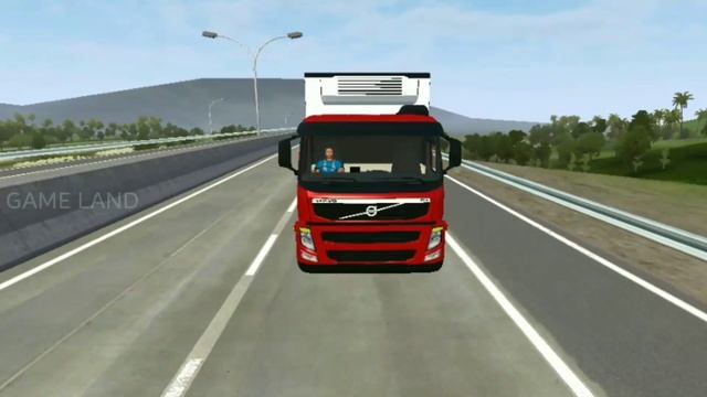 Truck volvo fmx ice box _ bus simulator Indonesia _bussid bus mod