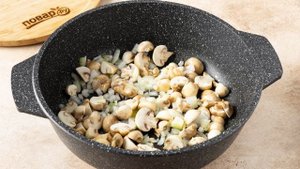 Птитим с грибами