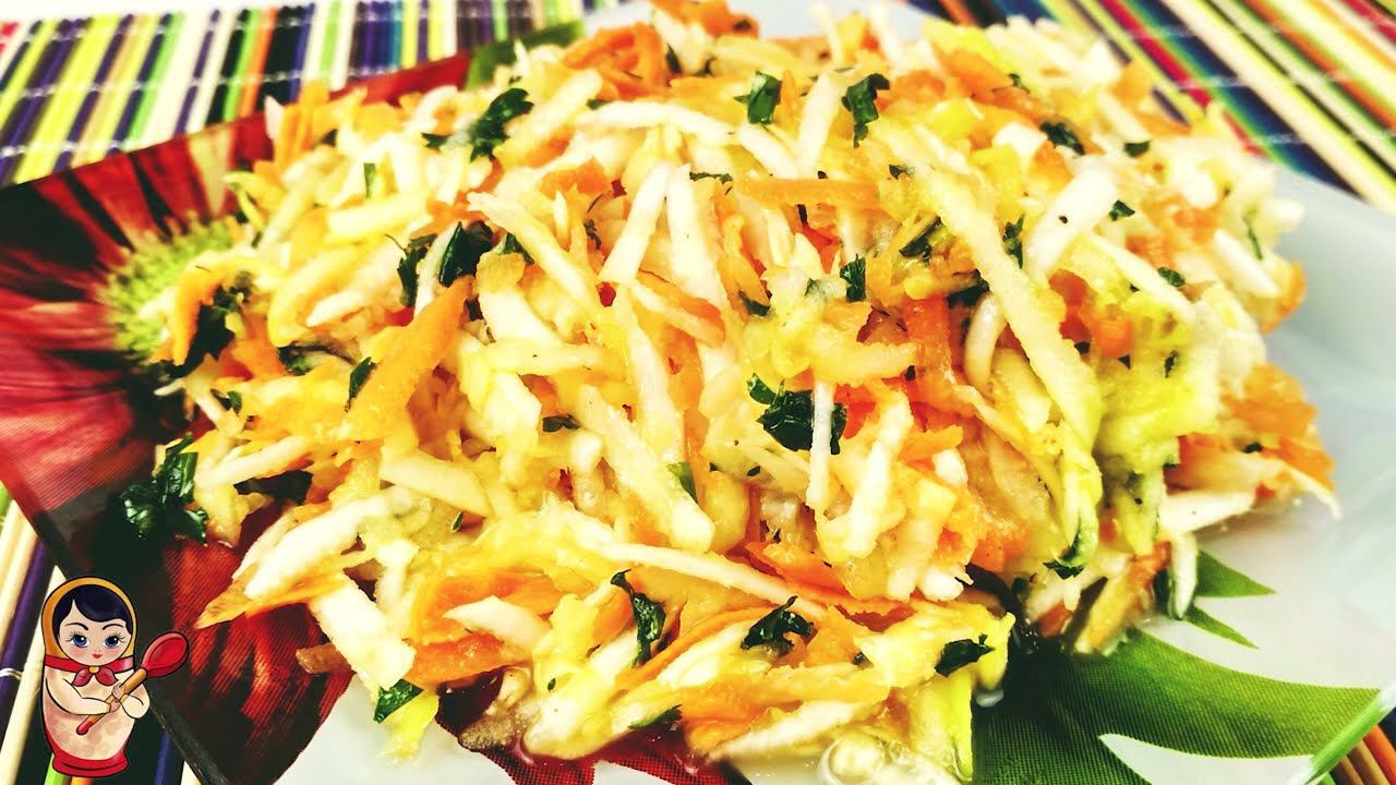 Приготовила вкусный и оригинальный салат без майонеза