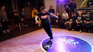 pro 1x1 bboy Sos vs Vector D3 - брейкданс батл WINTER WARS 2020