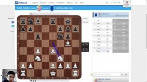 Посмотрим что он знает блиц на chess 24 c комментариями на русском