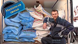 Почему мои свиноматки весят мало и сидят на диете! Разгрузил 2 тонны кормов!