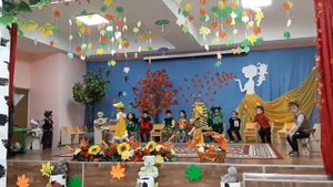 осень золотой. детский сад. утренник