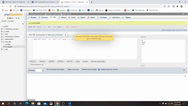 Part-1 | PHP MySql PDO Tutorial For Beginner | Introduction, Create Database and Connecting to DB