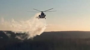 Посадка вертолета Ми-8 район Куюмба. К-219