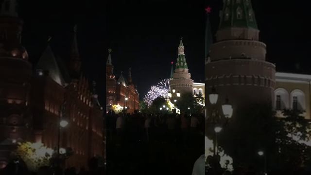 День города Москвы 2019. Салют.