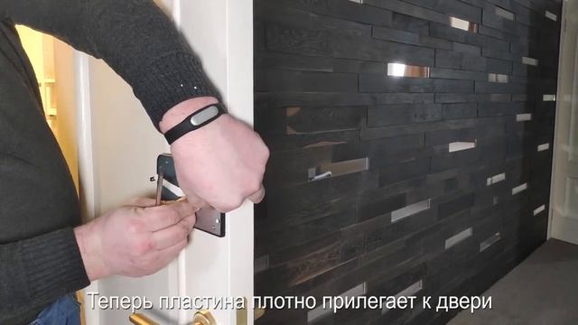 Электронный замок на дверь с паролем и биометрическим считывателем  H gang Guardian TR811