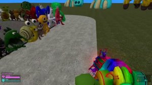 ⚙️ ДРОБИЛКА ПРОТИВ МУЛЬТЯШНЫЙ САД БАНБАН 4 ВСЕ КРОКОДИЛ ЖИРАФ СЛОН GARTEN OF BANBAN в Garry's Mod !