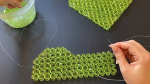 Плетение сумки из акриловых бусин | Pearl bag | Мастер класс | DIY | Tanissa Hobby