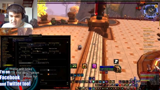 Quartz Casting Bar Addon Spotlight WoW MoP смотреть онлайн
