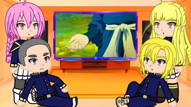 FIRE NINJUTSU ll The Eminence In Shadow react to Gabimaru ll Hell Paradise