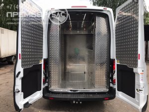 Переоборудование фургона Форд Транзит/Ford Transit в грузопассажирский для технической службы