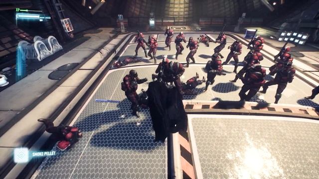 How Batman Took Down a Dozen Enemies in One Go #batman #batmanarkhamknight #gameplay смотреть онлайн