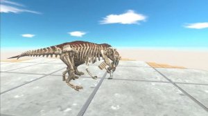 NEW SKELETON AND ORIGINAL T-REX DUO | ARBS Animal Revolt Battle Simulator