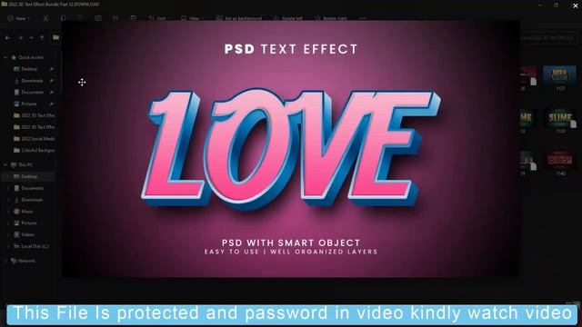 50+ 3D Text Effect in PSD Bundle Photoshop Tutorial Part 52 смотреть онлайн