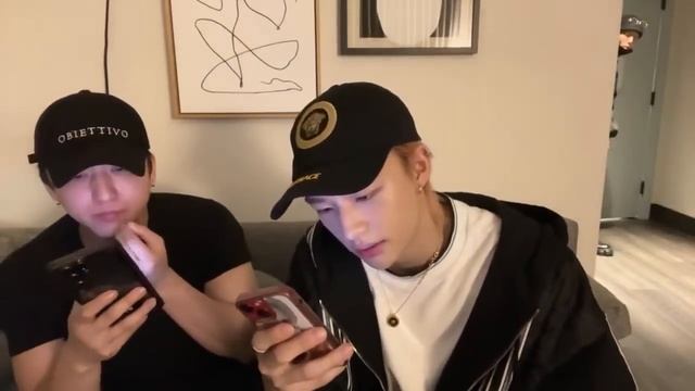 ENG SUB Hyunjin and Changbin LIVE 20.3.2023  - Stray Kids Hyunjin Live - Hyunjin Birthday live