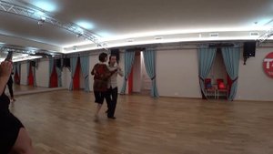 Урок 55. Танго. Крест назад