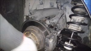 Замена задних стояк BMW E39