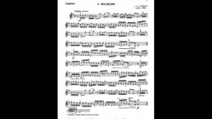 Handel Prelude for violin double track and playback, piano part