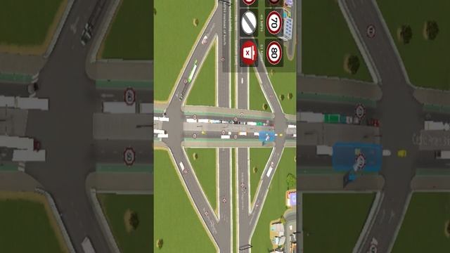 Cities Skylines: How to Use the TRAFFIC MANAGER MOD to Setup & Change Speed Limits on Roads #SHORTS