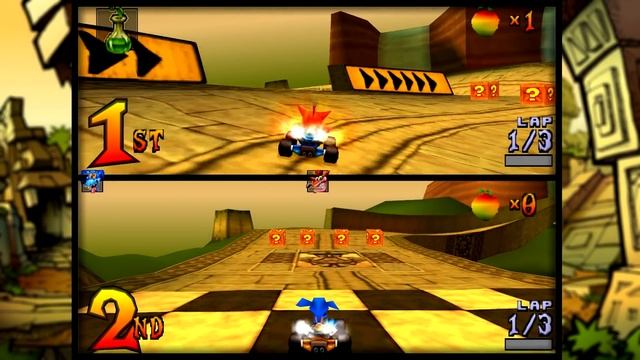 Crash Team Racing Glitch Picnic! | CTR Glitches (Playstation 1) | MikeyTaylorGaming смотреть онлайн