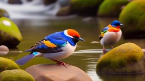 "Релакс звуки природы: пение птиц и расслабляющие звуки природы"