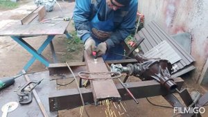 самодельный трактор работа плазмореза,CUT 40