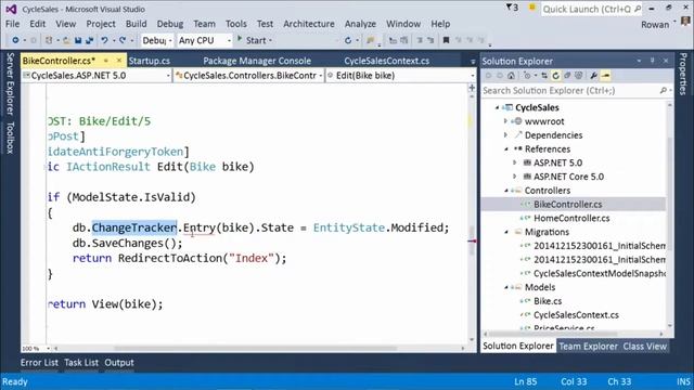 Part 6 - What's New With ASP.NET (Core): Entity Framework Core смотреть онлайн