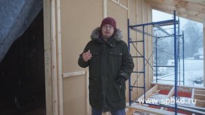 Утепление каркасного дома.Часть1. Плиты МДВП.