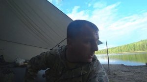1 ЧАСТЬ/24 ЧАСА НА РЕКЕ С НОЧЁВКОЙ/ОБУСТРОЙСТВО ЛАГЕРЯ/РЫБАЛКА НА СПИННИНГ И ДОНКУ...