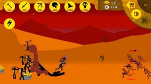 Самый большой великан в игре. Победили босса Гиганта - Stick War Legacy