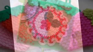 Прихватки вязаные крючком|Подставки под  горячее|Идеи для вязания