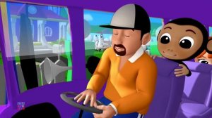 Колеса На Автобусе | Автобусная Песня | Узнать Транспорт | Wheels On The Bus | Kids Abc Tv Russia