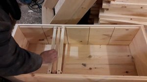 Улей лежак на 30 рамок с надставкой на 145 рамку