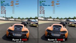 Ryzen 3 1200 vs Ryzen 5 2400G Gaming Comparison (RX 560 4GB)