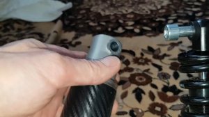 Установка амортизаторов Kind  shock 290 на электро самокат