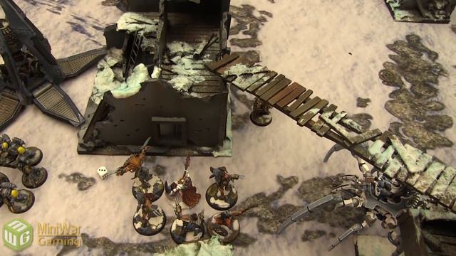 Space Wolves vs Necrons Warhammer 40k 8th Edition Battle Report Ep 89
