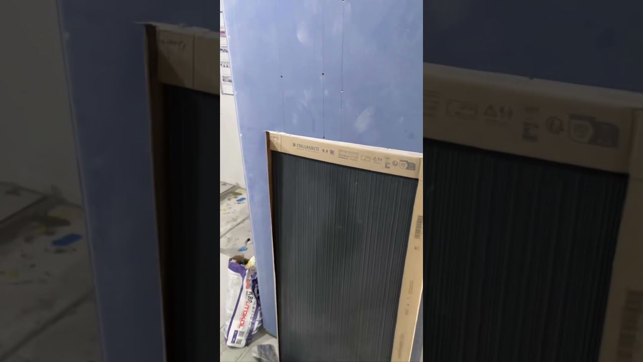 ЖК СИТИ БЭЙ | CITY BAY | Работа с рельефным керамогранитом 60х120 см смотреть онлайн