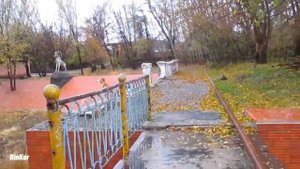 Кентау. Прогулка по парку Горняков 15 ноября 2022 года.