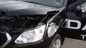 Datsun On - Do установка газовых упоров капота