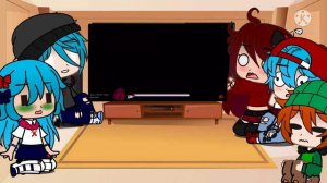 FNF react to baddies gacha club #fnf