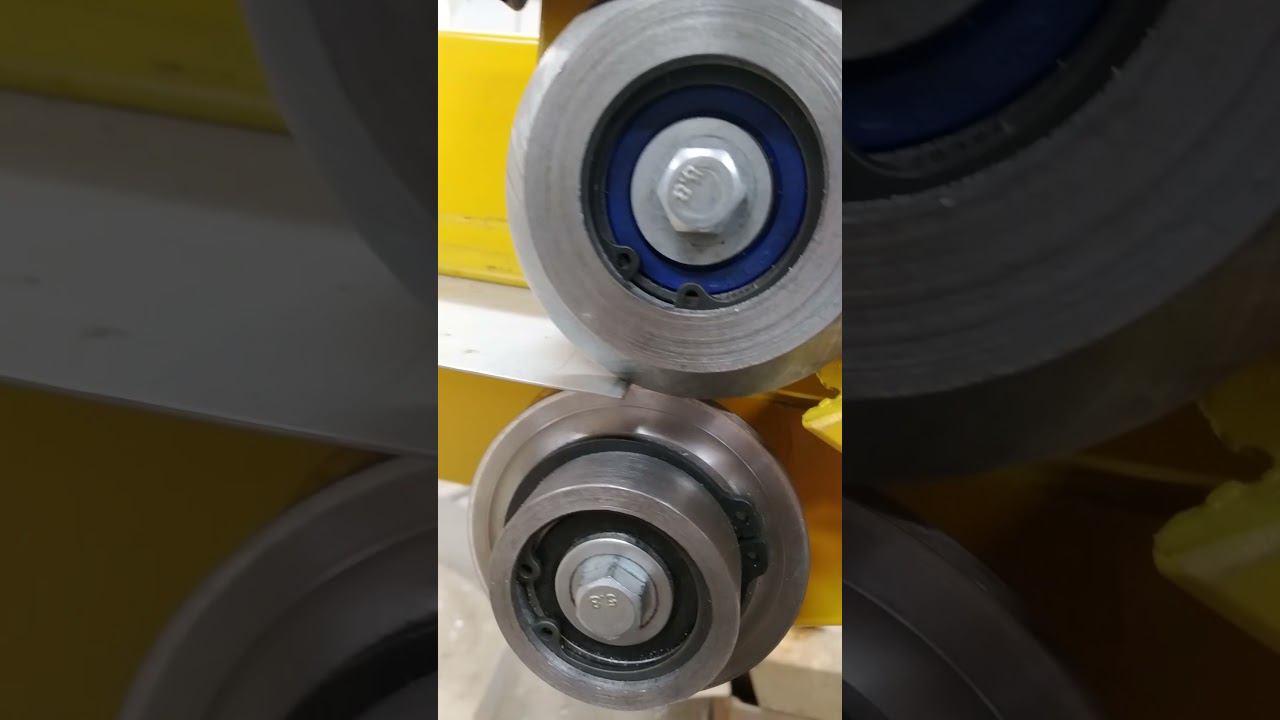 тест роликового ножа на листе 0.8 мм shorts