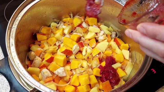 Необычайно вкусная солянка с тыквы. Рецепт - под видео? смотреть онлайн