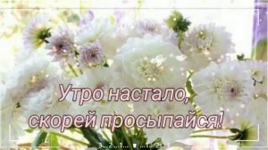 Как прекрасно это утро, улыбнись! Доброго утра, удачного дня! Музыкальная открытка.